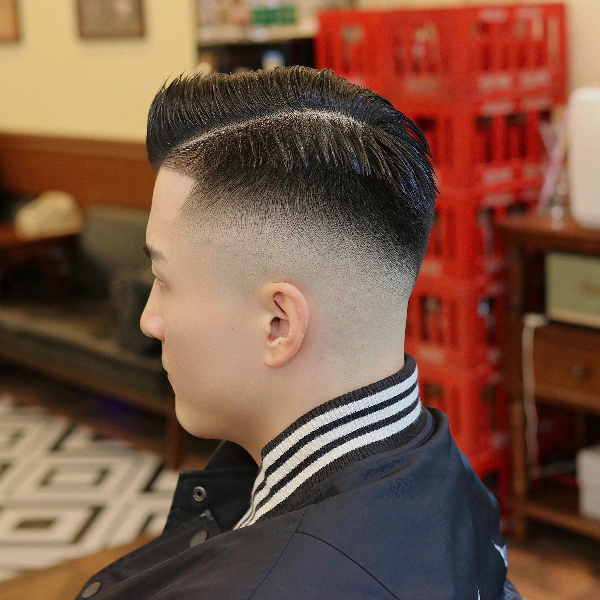 时尚潮流男士油头