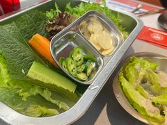 大盘生菜-韩一品韩国料理(柏庐南路店)