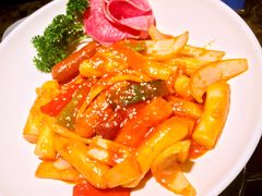 芝士炒年糕-猪啊牛呀羊啊铜盘烤肉(正大广场店)