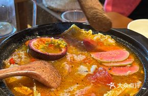 Beef and Black Fish Hot Pot