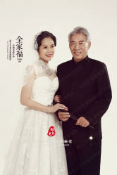 -时光纪亲子全家福照相馆(静安店母女写真父母纪念照)