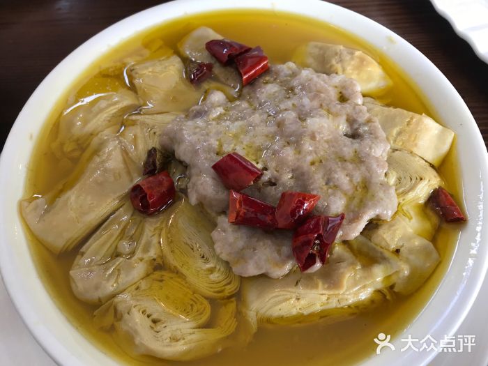 笑典皇·绍兴菜馆霉千张蒸肉饼图片