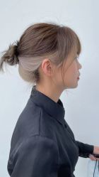 点击看大图 -潮沙龙剪发烫发染发