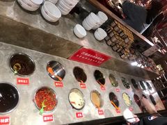 自助调料区-重庆袁老四火锅(武进万达店)