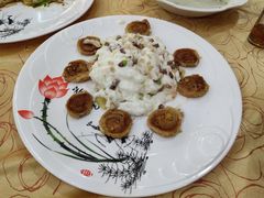 大良炒牛奶拼野鸡卷-水乡人家私房菜(逢简店)