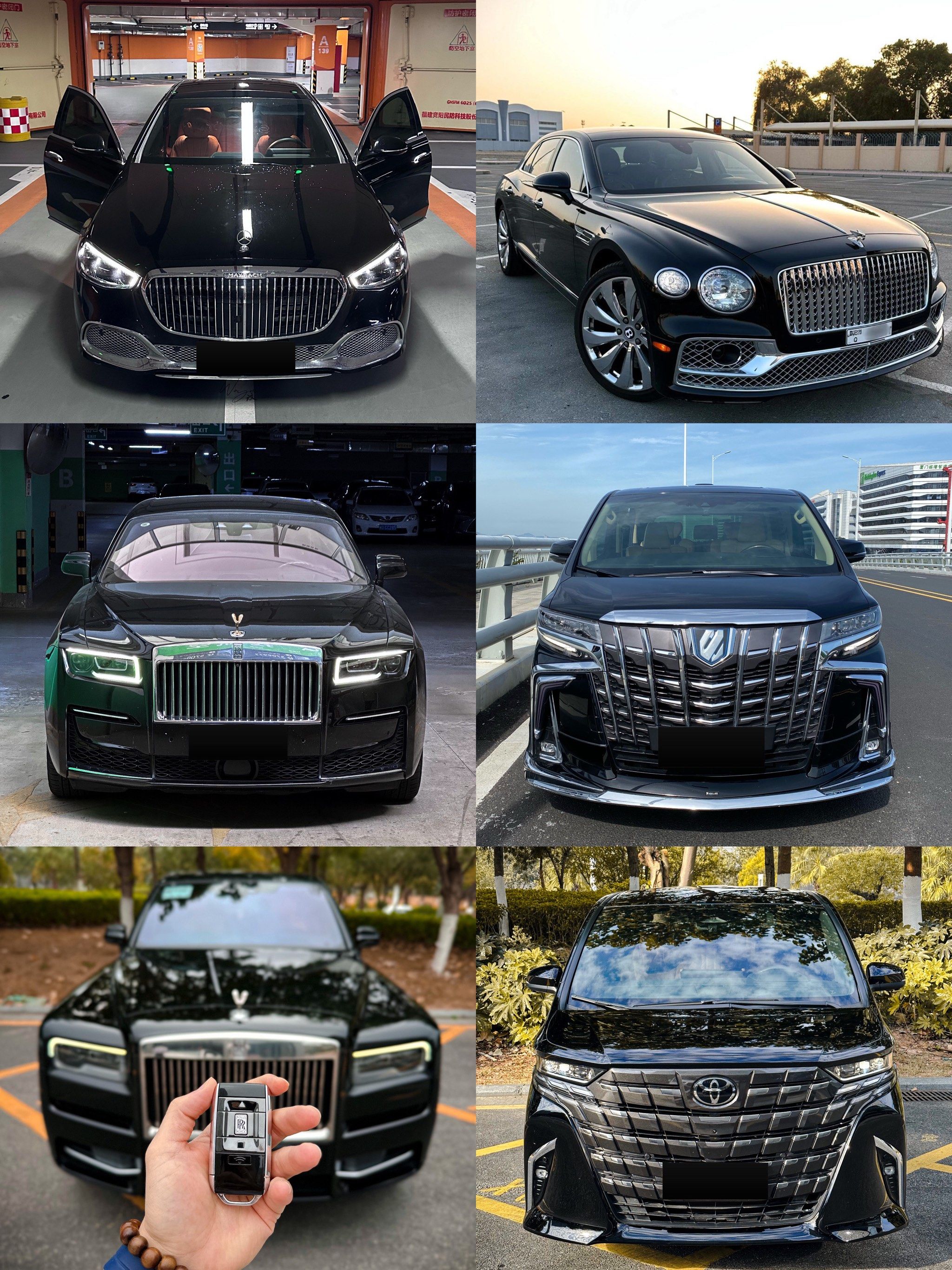 各类行政商务车行现车待租中