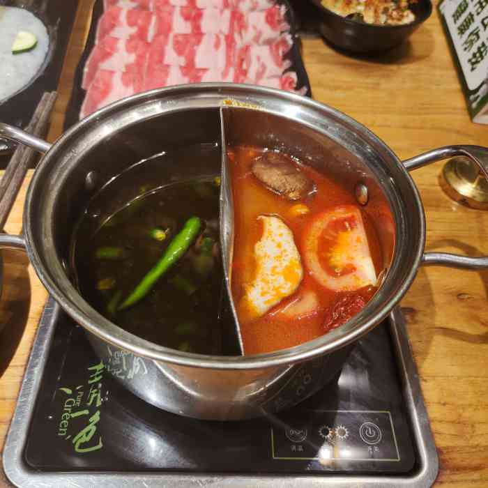 青一色火锅(会展航洋店)-"航洋除了海底捞,觉得最好吃的火锅就是青一.