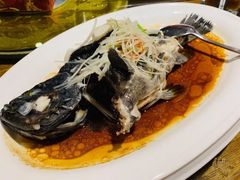 油泼黑头鱼-船歌·鱼水饺青岛菜(闽江二路店)