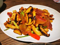 腊味炒三菇-四道菜·福建菜馆(新街口金鹰店)