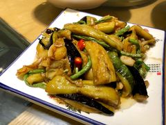 茄子豇豆-鸡毛店·川菜(双楠店)