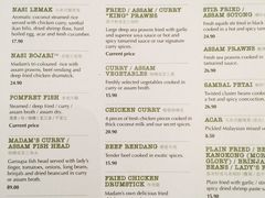 菜单-关夫人餐厅(阳光广场店)