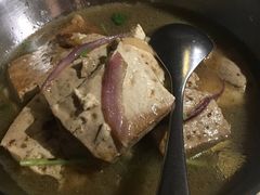老母鸡汤煨孜然豆腐-阿罗新疆菜(人民广场店)