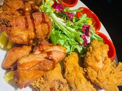 炸鸡拼盘-机器人火炉披萨(爱琴海店)