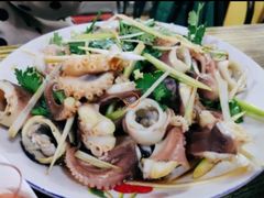 葱拌八爪鱼-海岛渔村大酒店(云霄路店)