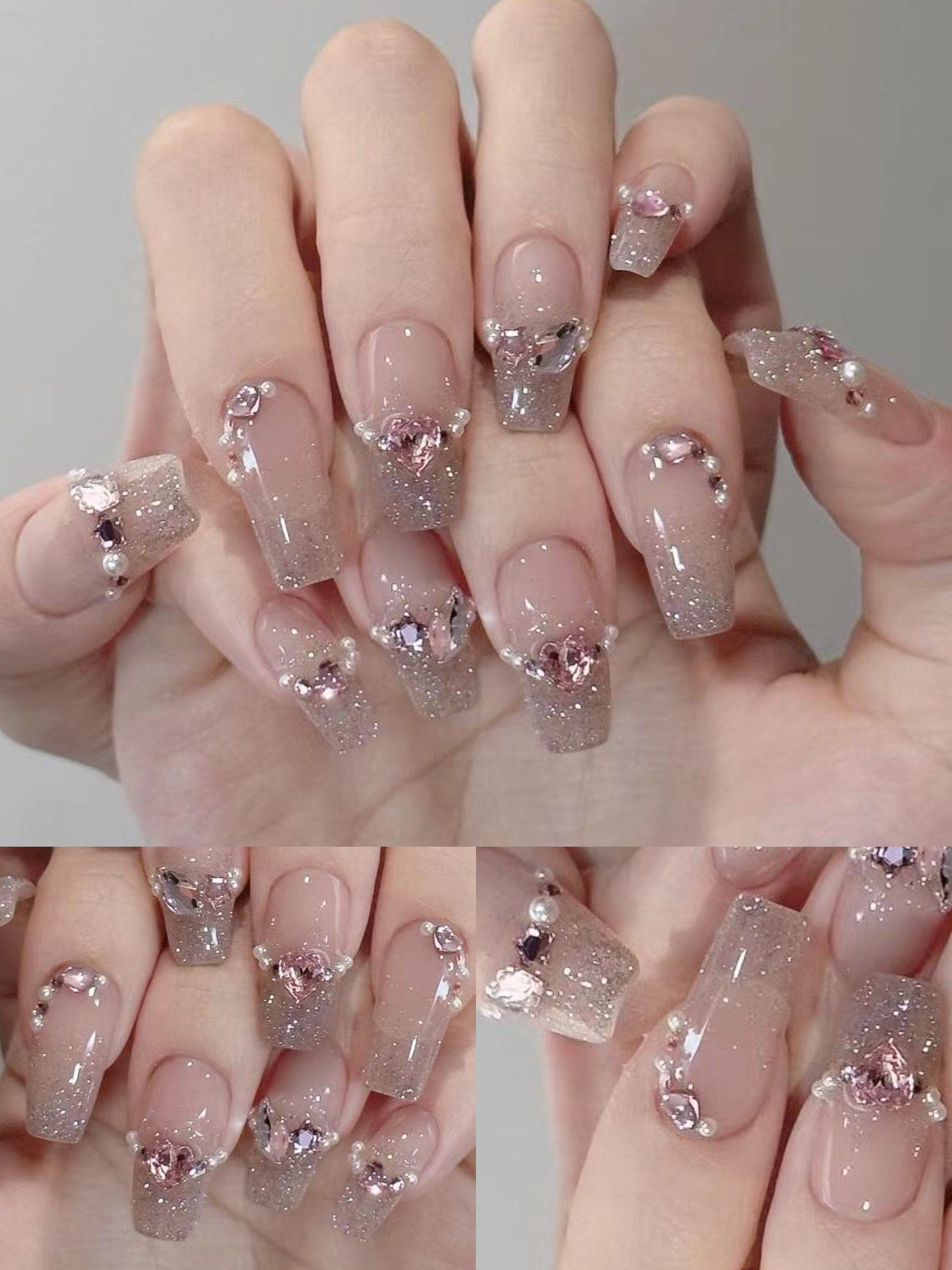 秋季新款显白显嫩气质高雅美甲94