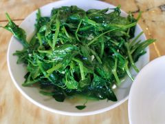 炒豌豆尖-四川蹄花饭店