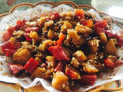 辣子鸡-天天向上素食餐厅(五台山店)
