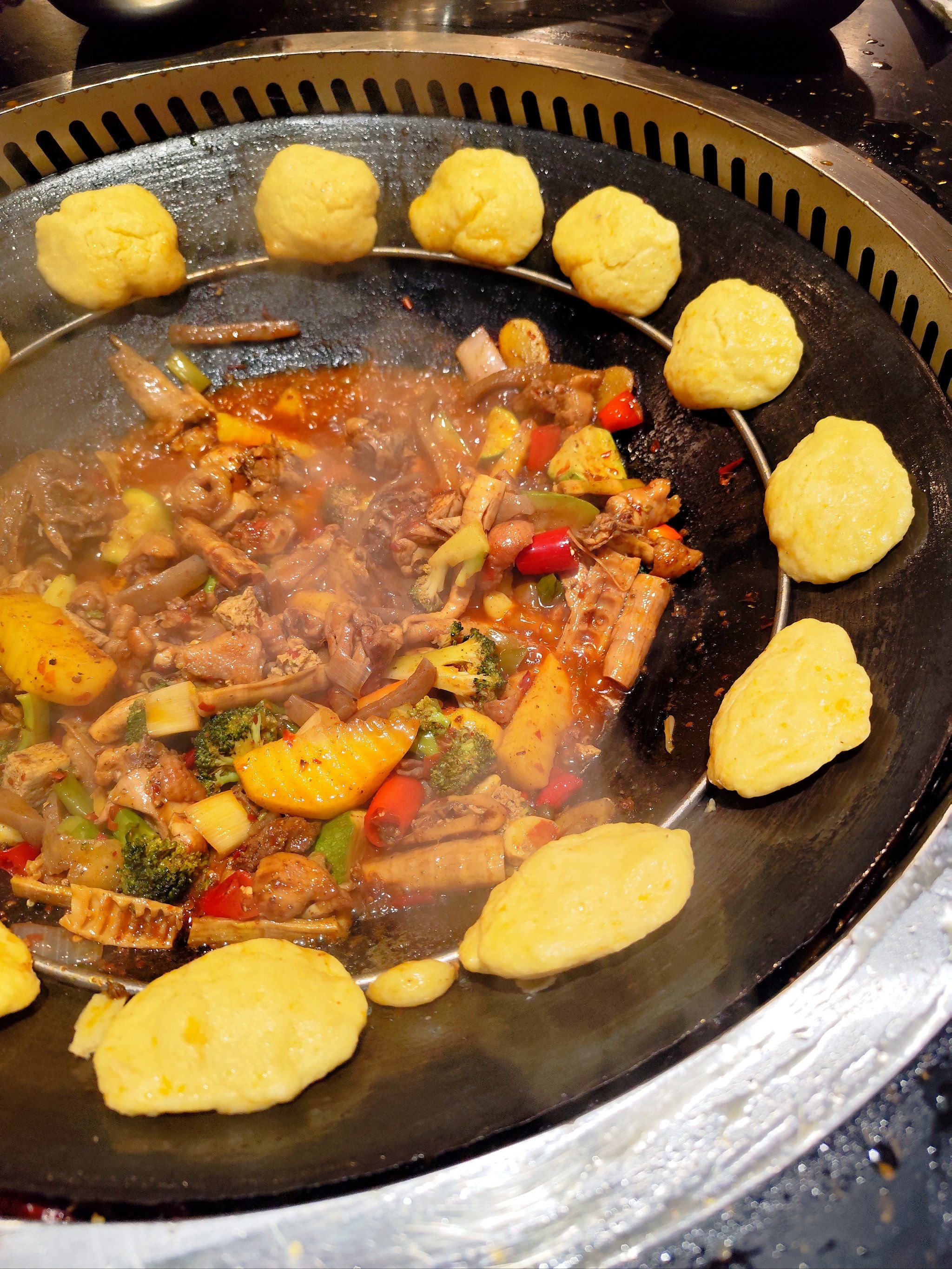 真柴火鸡,烧柴的