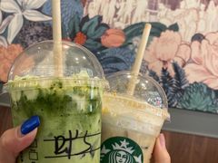 爱恋桃红抹茶拿铁-星巴克(佛山顺德大融城店)