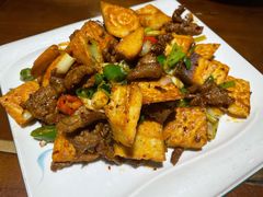 塞外馕饼炒肉-老兰家传统烧烤炒菜泡馍(小南门店)