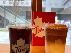 四重奏浮云拿铁-Tims天好咖啡·贝果(雁展路万象天地店)