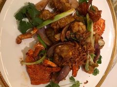 三葱爆龙虾-唐阁(香港朗廷酒店)