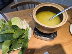 鸡汤青菜打边炉-火候轩品质湘菜·私厨(市府店)