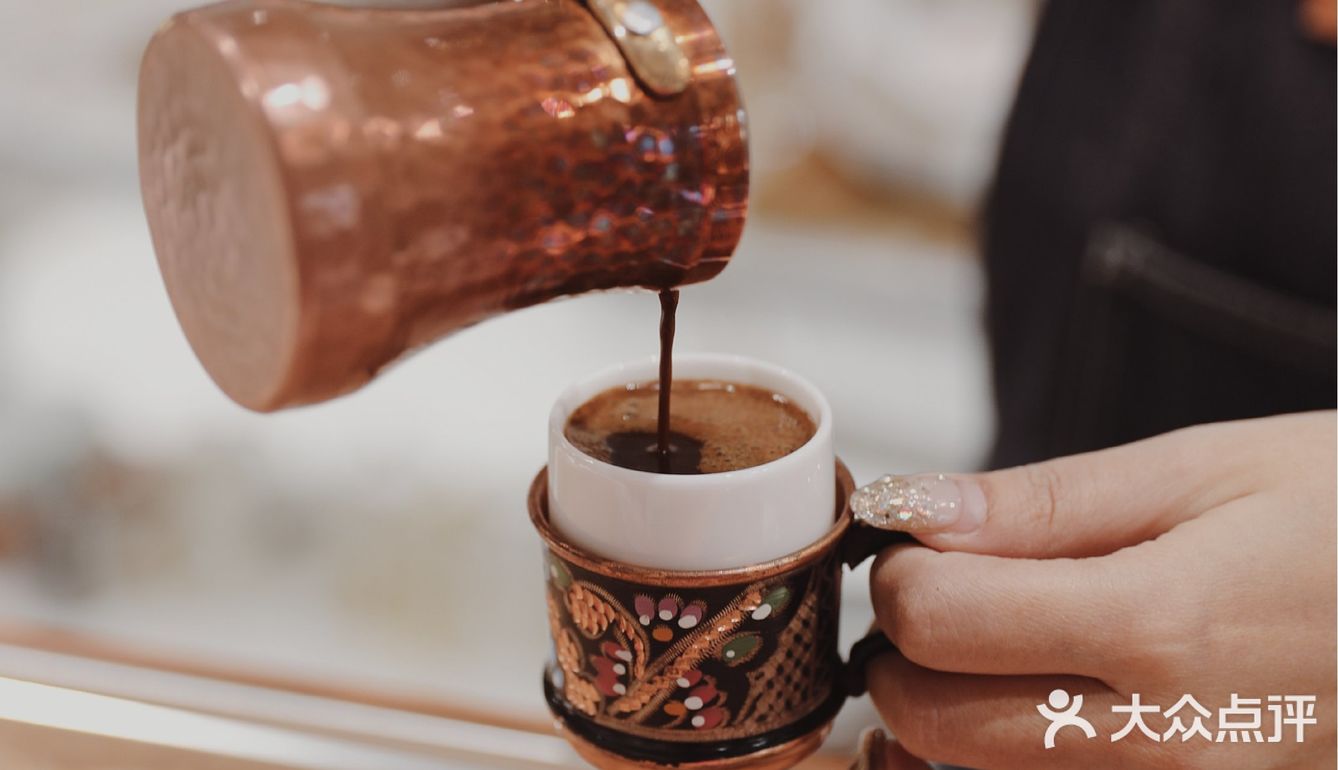 喝一杯小富婆能旺夫的土耳其手工咖啡☕