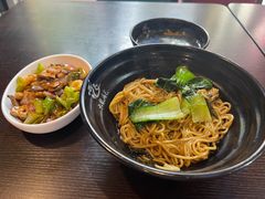 葱油拌面-大龙汤包