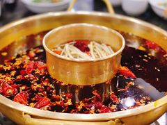 牛油菌菇鸳鸯锅底-巴蜀大宅门火锅(北大街店)