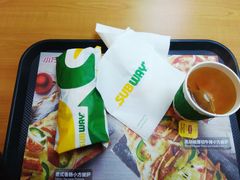 香葱照烧鸡排三明治-赛百味SUBWAY(万柳华联店)