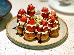 草莓忌廉华夫饼-BE BRIGHT KITCHEN(正佳广场店)
