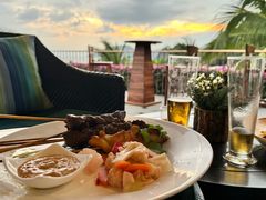 -日落吧·海景咖啡厅·餐酒吧·鸡尾酒·下午茶·乐队表演·浪漫夕阳·三亚文华东方酒店