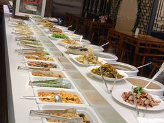 自助取餐区-清心素食自助餐厅(夫子庙店)