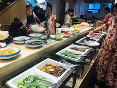 自助取餐区-素满香·Vegan食养自助(天一广场店)