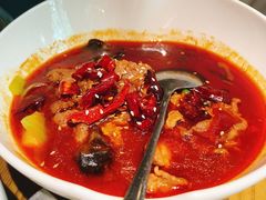 水煮牛肉-大鸽饭(岗顶店)