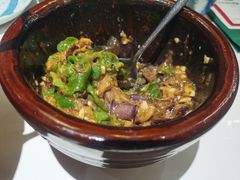 皮蛋青椒擂茄子-费大厨辣椒炒肉(通州万达店)