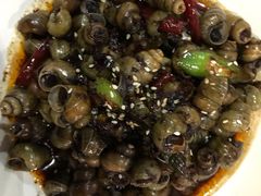 爆炒田螺-老谭虾王蟹皇·龙虾·烧烤(蝴蝶湾店)