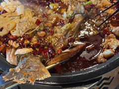 -探鱼·鲜青椒爽麻烤鱼(天一广场店)