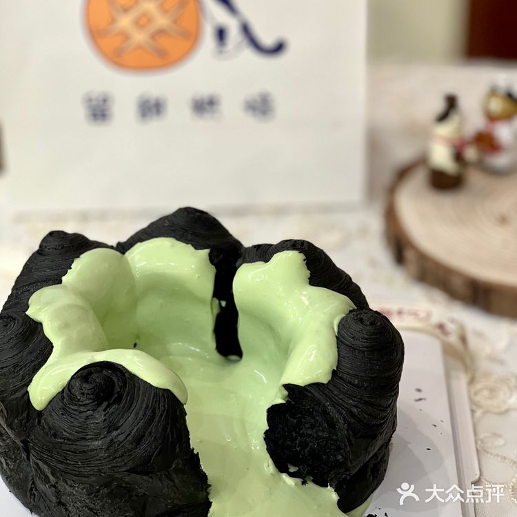 南通首发🌋Jennie同款火山熔岩蛋糕💚