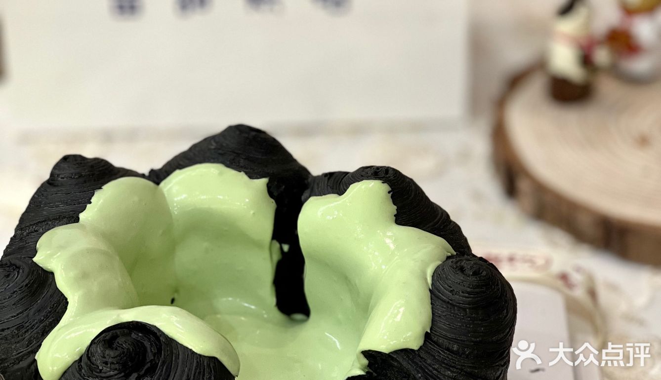 南通首发🌋Jennie同款火山熔岩蛋糕💚