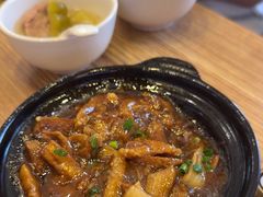 鱼香茄子煲-裕记烧腊连锁餐饮(外马分店)
