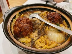 狮子头粉丝煲-雪园上海饭店(港湾1号店)