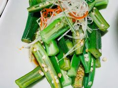 浇汁秋葵-7017浙菜•建德味(中财店)
