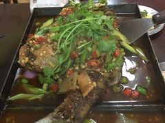 烤鱼-老贺豆豆(六合街店)