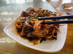 酱爆鱿鱼筒-明记海鲜大排档(巽寮湾店)