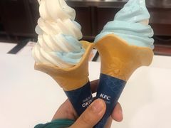 冲绳海盐冰激凌花筒-肯德基(朝阳门店)