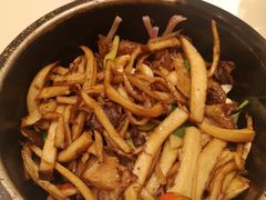 干锅茶树菇-惠丰堂饭庄·烤鸭·京味菜(翠微路店)