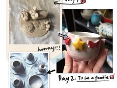 -馆陶手作坊DIY·陶艺·石塑粘土·石膏娃娃(车陂店)