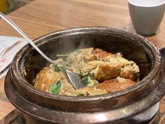石锅鹅肝酱焗蛋-先记烧鹅王·本地粤菜(福永店)